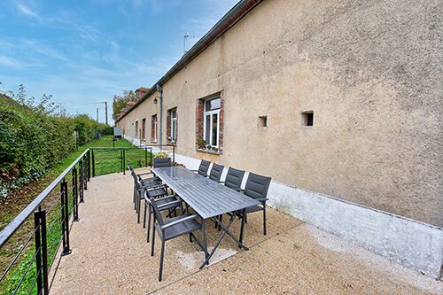 Maison CetteFamille de Vaux sur LunainTerrasse