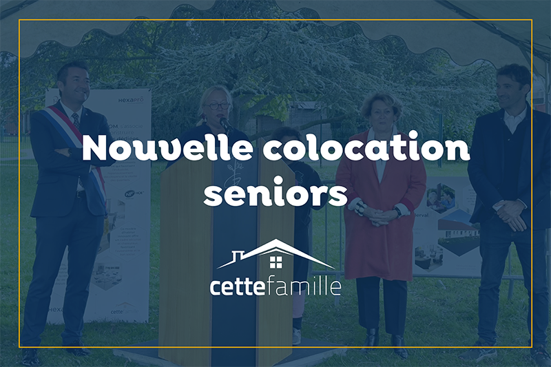 CetteFamille a posé la première pierre de la nouvelle colocation seniors de Thiverval-Grignon dans les Yvelines